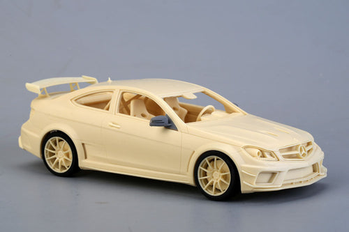 Alpha Model AM02-0083 1/24 Mercedes-Benz C63 AMG Black Series (W204) Resin Model Kit - image 2