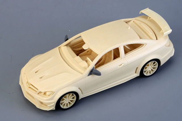 Alpha Model AM02-0083 1/24 Mercedes-Benz C63 AMG Black Series (W204) Resin Model Kit - image 3