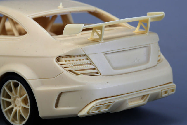 Alpha Model AM02-0083 1/24 Mercedes-Benz C63 AMG Black Series (W204) Resin Model Kit - image 7