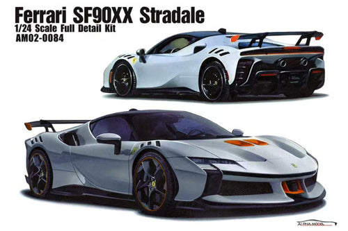 Alpha Model AM02-0084 1/24 Ferrari SF90XX Stradale Resin Model Kit - image 2