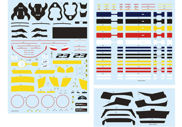 Alpha Model AM02-0084 1/24 Ferrari SF90XX Stradale Resin Model Kit - image 17