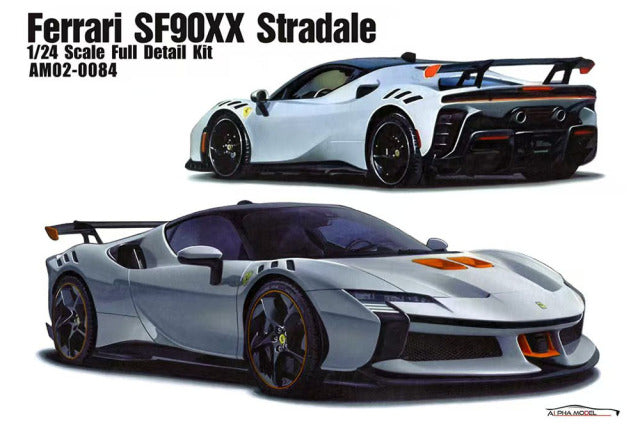 Alpha Model AM02-0084 1/24 Ferrari SF90XX Stradale Resin Model Kit - image 1