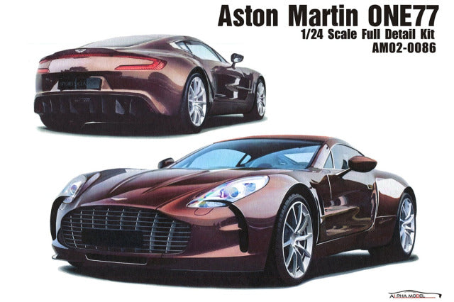 Alpha Model AM02-0086 1/24 Aston Martin One 77 Resin Model Kit - image 1