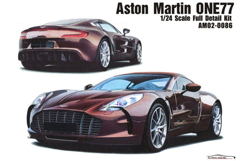 Alpha Model AM02-0086 1/24 Aston Martin One 77 Resin Model Kit - image 1