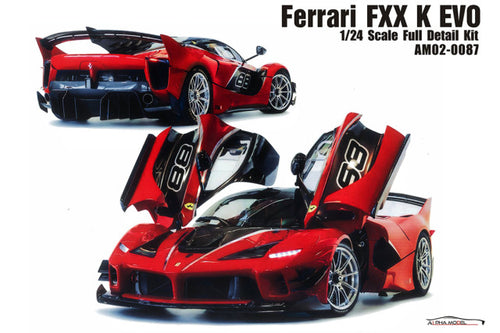 Alpha Model AM02-0087 1/24 Ferrari FXX K EVO (Version A) Resin Model Kit - image 1