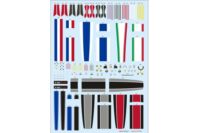 Alpha Model AM02-0095 1/24 Ferrari F12 TDF Resin Model Kit - image 14