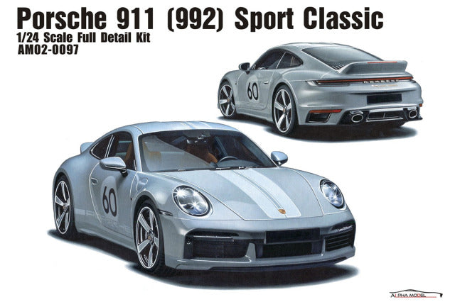 Alpha Model AM02-0097 1/24 Porsche 911(992) Sport Classic Resin Model Kit - image 1