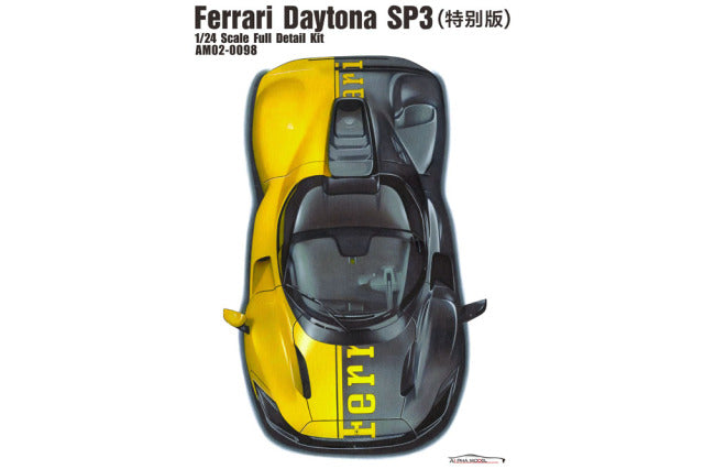 Alpha Model AM02-0098 1/24 Ferrari Daytona SP3 (special decals) Resin Model Kit - image 1