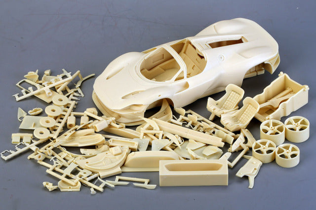 Alpha Model AM02-0098 1/24 Ferrari Daytona SP3 (special decals) Resin Model Kit - image 7