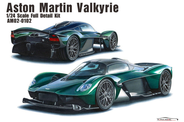 Alpha Model AM02-0102 1/24 Aston Martin Valkyrie Resin Model Kit - image 1
