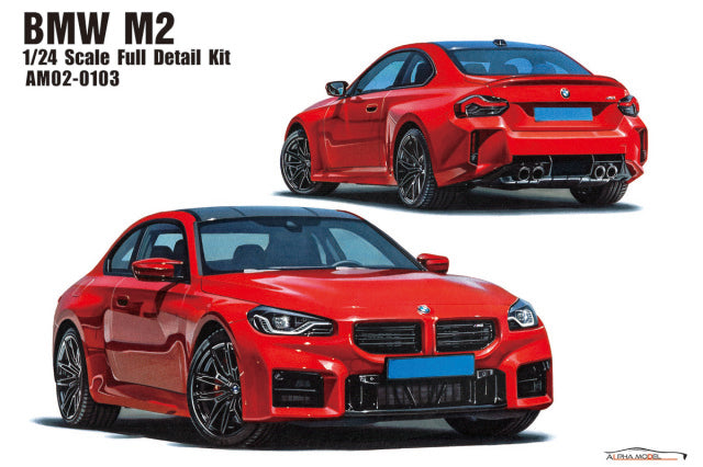 Alpha Model AM02-0103 1/24 BMW M2 (G87) Resin Model Kit - image 1