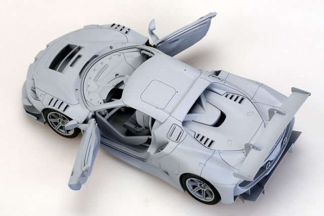 Alpha Model AM02-0104 1/24 Ferrari 296 GT3 Vista AF Corse Door-Open Version 2024-2025 Resin Model Kit - image 7