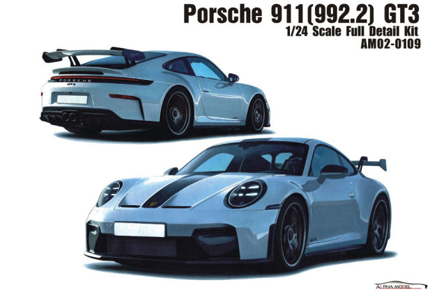 Alpha Model AM02-0109 1/24 Porsche 911 (992.2) GT3 Resin Model Kit - image 1