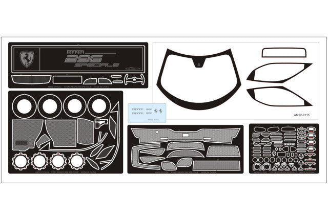 Alpha Model AM02-0115 1/24 Ferrari 296 Speciale Resin Model Kit - image 11
