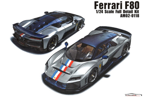 Alpha Model AM02-0118 1/24 Ferrari F80 Resin Model Kit - image 2