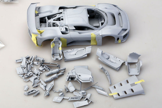 Alpha Model AM02-0118 1/24 Ferrari F80 Resin Model Kit - image 8