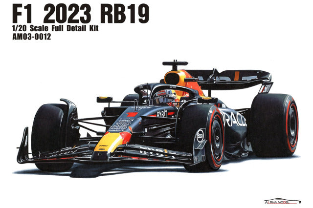 Alpha Model AM03-0012 1/20 F1 2023 RB19 Resin Model Kit - image 1