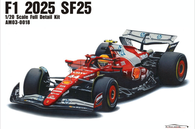 Alpha Model AM03-0018 1/20 Ferrari SF25 2025 Resin Model Kit - image 1