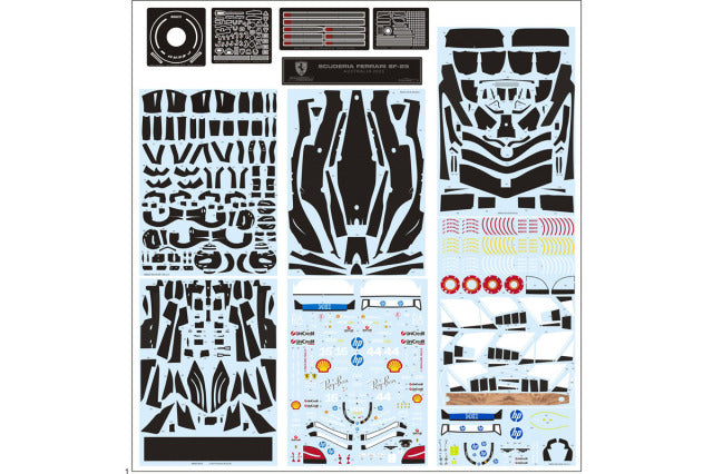 Alpha Model AM03-0018 1/20 Ferrari SF25 2025 Resin Model Kit - image 10