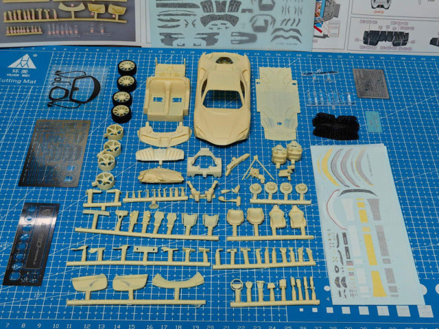 Alpha Model AM43-0005 1/43 Ferrari SF90 Resin Model Kit - image 17