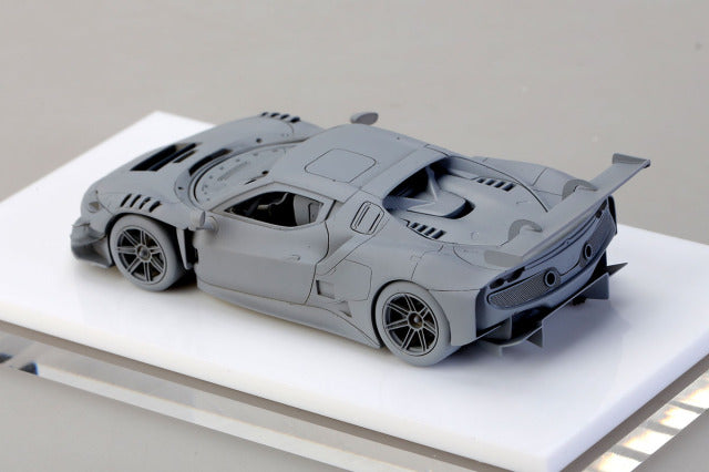 Alpha Model AM43-0009B 1/43 Ferrari 296 GT3 Ver.B AF Corse Francorchamps Motors Resin Model Kit - image 3