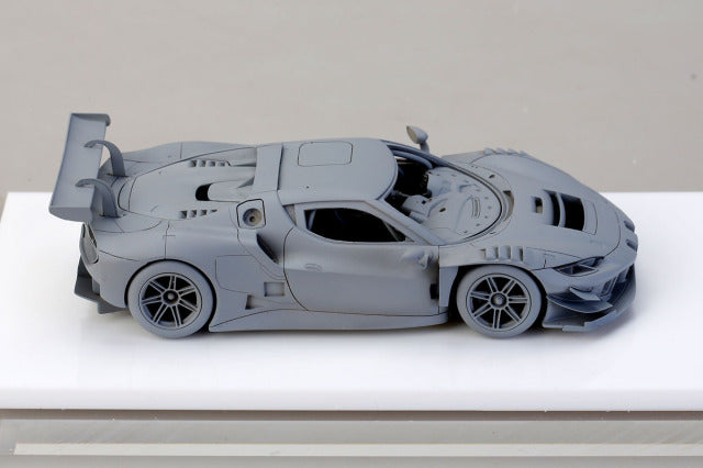 Alpha Model AM43-0009B 1/43 Ferrari 296 GT3 Ver.B AF Corse Francorchamps Motors Resin Model Kit - image 4