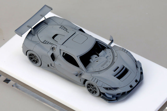 Alpha Model AM43-0009B 1/43 Ferrari 296 GT3 Ver.B AF Corse Francorchamps Motors Resin Model Kit - image 5
