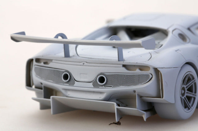 Alpha Model AM43-0009B 1/43 Ferrari 296 GT3 Ver.B AF Corse Francorchamps Motors Resin Model Kit - image 8