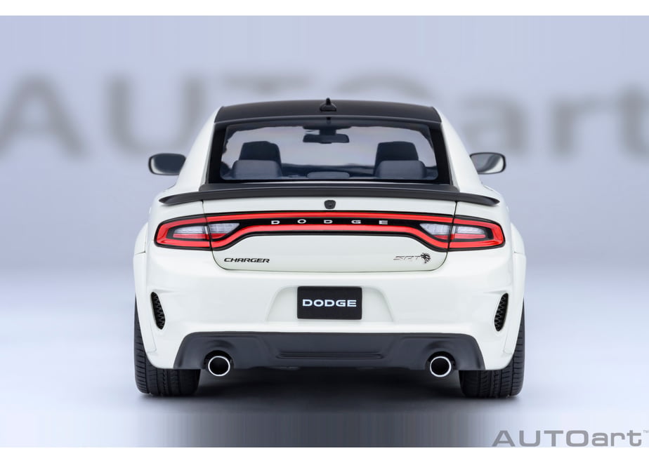 AUTOart 71751 1/18 Dodge Charger SRT Hellcat Redeye Jailbreak Knuckle White / Matte Black - view 07
