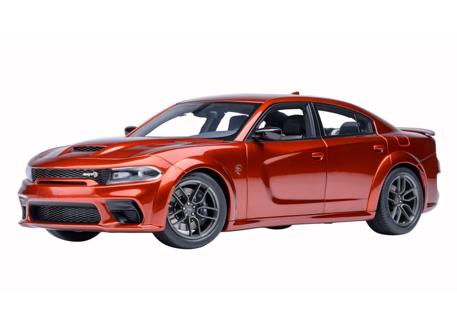 AUTOart 71755 1/18 Dodge Charger SRT Hellcat Redeye Jailbreak Sinamon Stick Metallic Orange - view 01