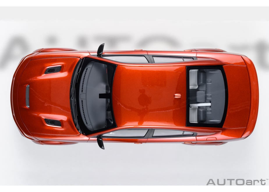AUTOart 71755 1/18 Dodge Charger SRT Hellcat Redeye Jailbreak Sinamon Stick Metallic Orange - view 08