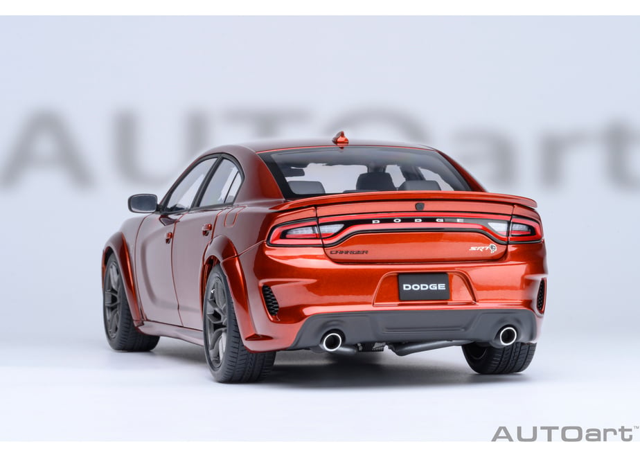 AUTOart 71755 1/18 Dodge Charger SRT Hellcat Redeye Jailbreak Sinamon Stick Metallic Orange - view 21