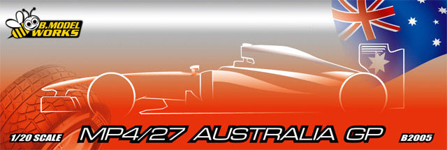 B.Modelworks B2005 1/20 McLaren MP4/27 Australian GP 2012 Resin Model Kit - image 1