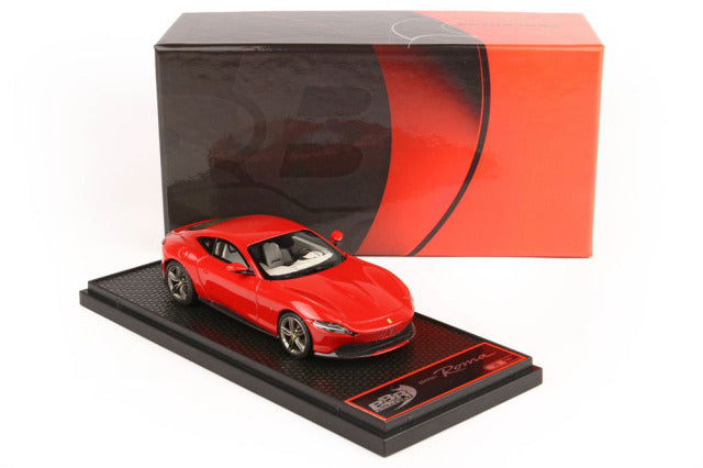 BBR Models BBRC236RCM 1/43 Ferrari Roma Rosso Corsa Metallic Limited 99pcs