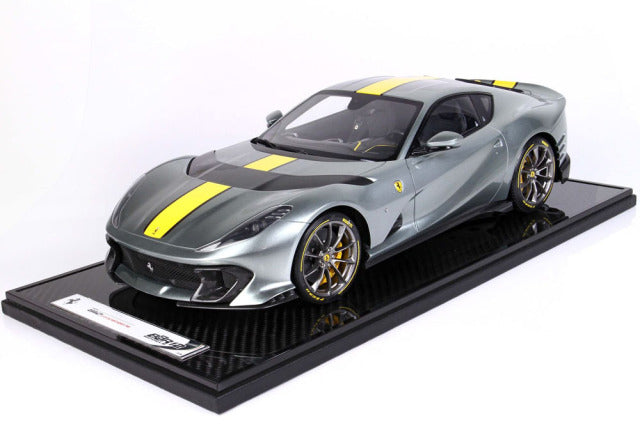 BBR Models BBR1215A 1/12 Ferrari 812 Competizione Grigio Coburn Limited 212pcs - image 1