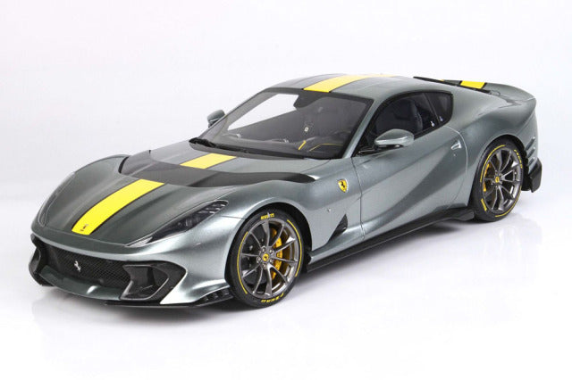 BBR Models BBR1215A 1/12 Ferrari 812 Competizione Grigio Coburn Limited 212pcs - image 3