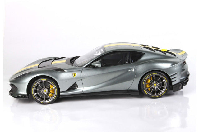 BBR Models BBR1215A 1/12 Ferrari 812 Competizione Grigio Coburn Limited 212pcs - image 4