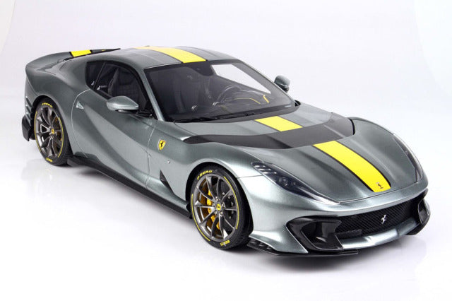 BBR Models BBR1215A 1/12 Ferrari 812 Competizione Grigio Coburn Limited 212pcs - image 6