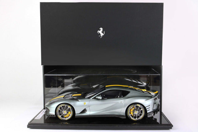 BBR Models BBR1215A 1/12 Ferrari 812 Competizione Grigio Coburn Limited 212pcs - image 9
