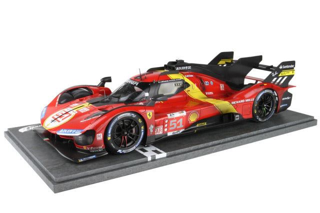 BBR Models BBR1219DIRTY 1/12 Ferrari 499P Le Mans 2023 n.51 Winner Dirty ver. Limited 299pcs - image 1