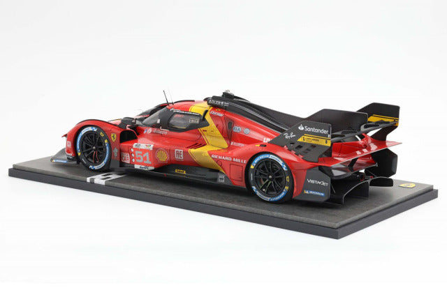 BBR Models BBR1219DIRTY 1/12 Ferrari 499P Le Mans 2023 n.51 Winner Dirty ver. Limited 299pcs - image 3