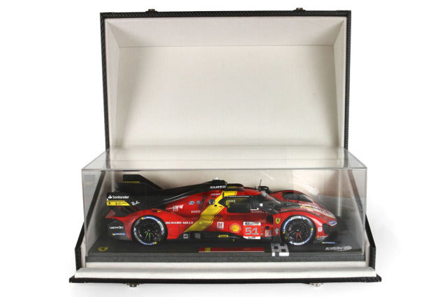 BBR Models BBR1219DIRTY 1/12 Ferrari 499P Le Mans 2023 n.51 Winner Dirty ver. Limited 299pcs - image 9