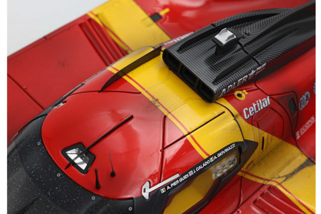 BBR Models BBR1219DIRTY 1/12 Ferrari 499P Le Mans 2023 n.51 Winner Dirty ver. Limited 299pcs - image 4
