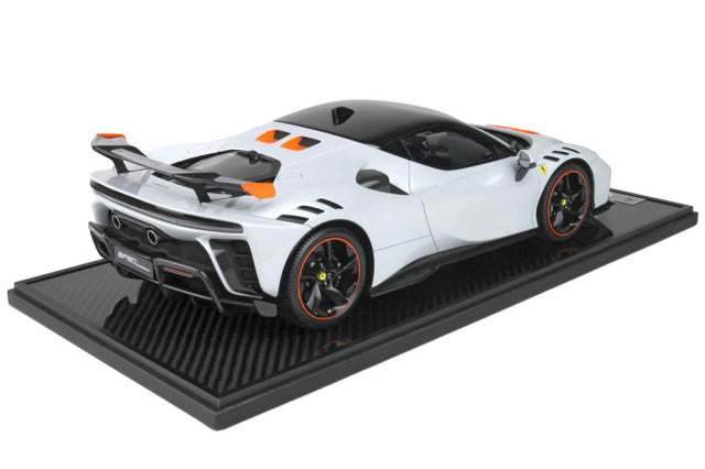 BBR Models BBR1220A 1/12 Ferrari SF90XX Stradale Bianco Artico Limited 49pcs - image 2