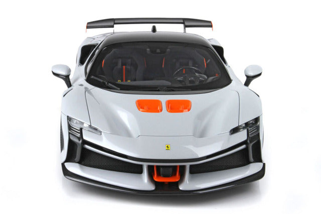 BBR Models BBR1220A 1/12 Ferrari SF90XX Stradale Bianco Artico Limited 49pcs - image 6