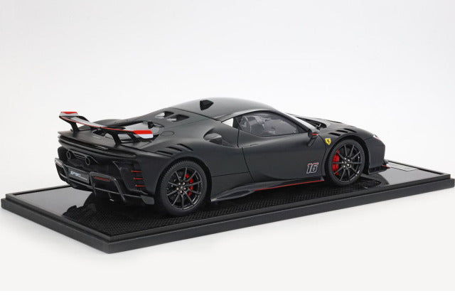 BBR Models BBR1220CL 1/12 Ferrari SF90XX Stradale #16 Matt Black - image 2