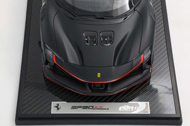 BBR Models BBR1220CL 1/12 Ferrari SF90XX Stradale #16 Matt Black - image 4