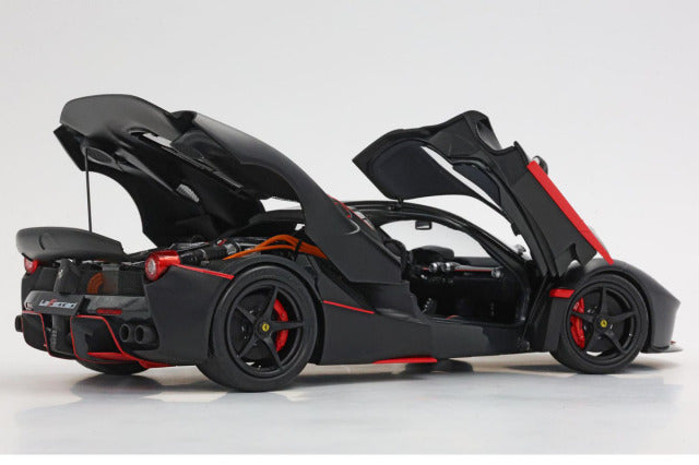 BBR BBR182239A 1/18 La Ferrari Matt Black / Red Stripe Limited 200pcs （with Display Case） - image 5