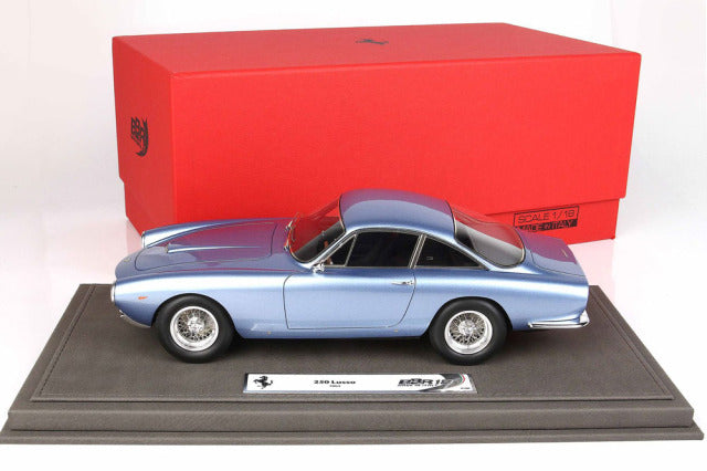 BBR Models BBR1843GV 1/18 Ferrari 250 Lusso 1963 Light Blue Metallic Limited 90pcs (with Display Case) - image 8