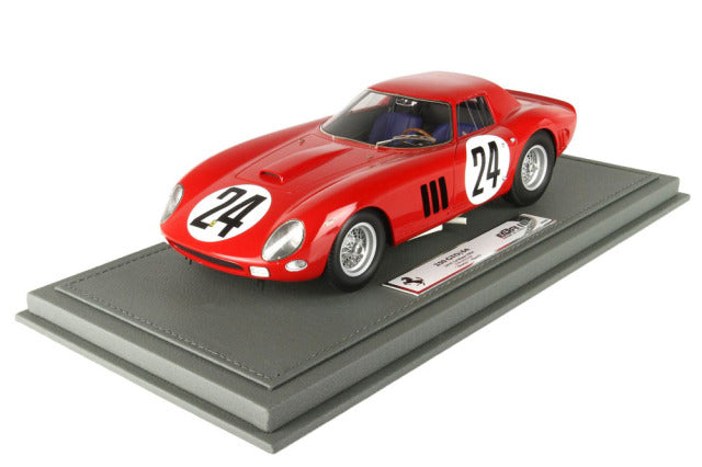BBR Models BBR1846A 1/18 Ferrari 250 GTO 24H Le Mans 1964 S/N 5575 GT n.24 (with Display Case) - image 1
